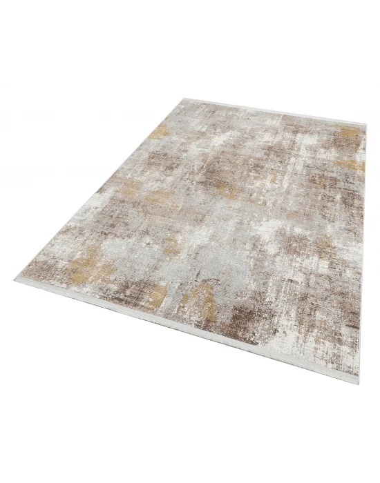 VERONA HALI 0378 Kolay Kullanımlı Yumuşak İpeksi Tuşeli Yüksek Alçak Oymalı Modern İnce Makine Halısı