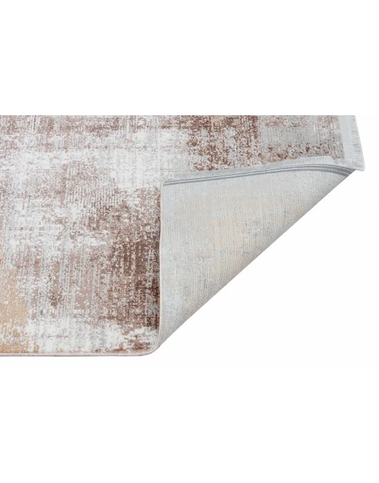 VERONA HALI 0378 Kolay Kullanımlı Yumuşak İpeksi Tuşeli Yüksek Alçak Oymalı Modern İnce Makine Halısı