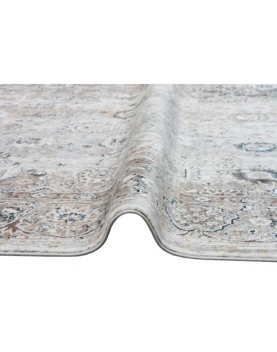 VERONA HALI 0385 Kolay Kullanımlı Yumuşak İpeksi Tuşeli Yüksek Alçak Oymalı Modern İnce Makine Halısı