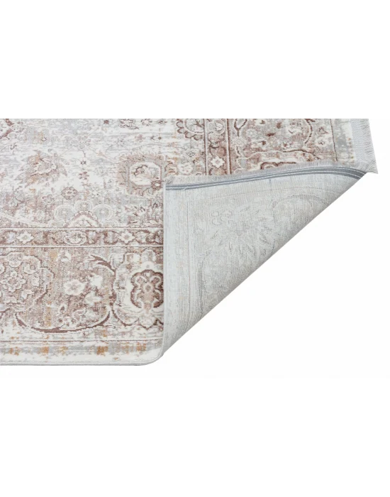 VERONA HALI 0402 Kolay Kullanımlı Yumuşak İpeksi Tuşeli Yüksek Alçak Oymalı Modern İnce Makine Halısı