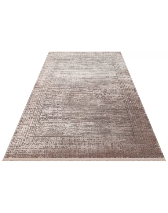 FRESCO DYED HALI 0071 Overdyed Yüksek Alçak Dokulu Özel Işıltılı Yüksek Kaliteli Sık Dokuma Modern Salon Halısı