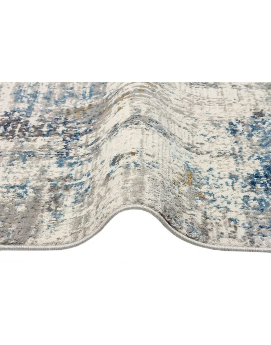 LAGOS HALI 0046 Hav Toz Vermez Eskitme Desenli Modern Makine Halısı