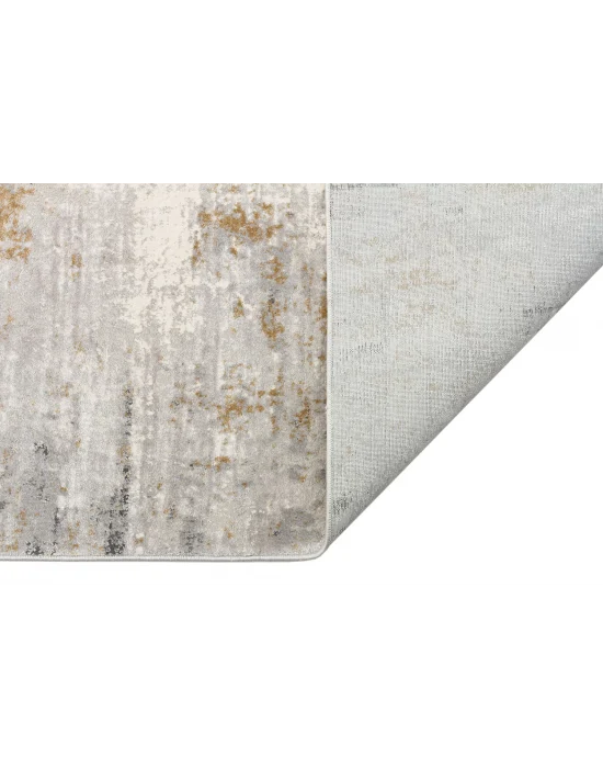 LAGOS HALI 0053 Hav Toz Vermez Eskitme Desenli Modern Makine Halısı