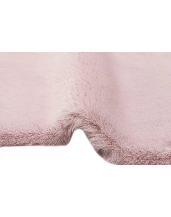 MOLLIS POST 0666 Yumuşak Dokulu Uzun Tüylü Yıkanabilir Tavşan Postu