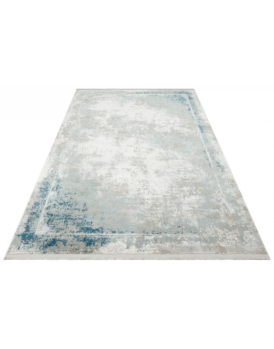 VERONA HALI 0442 Kolay Kullanımlı Yumuşak İpeksi Tuşeli Modern İnce Makine Halısı