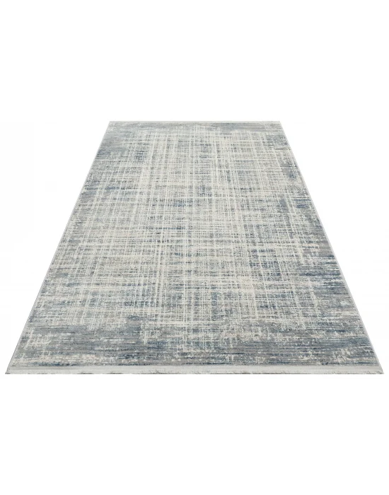 LAGOS HALI 0058 Hav Toz Vermez Eskitme Desenli Modern Makine Halısı