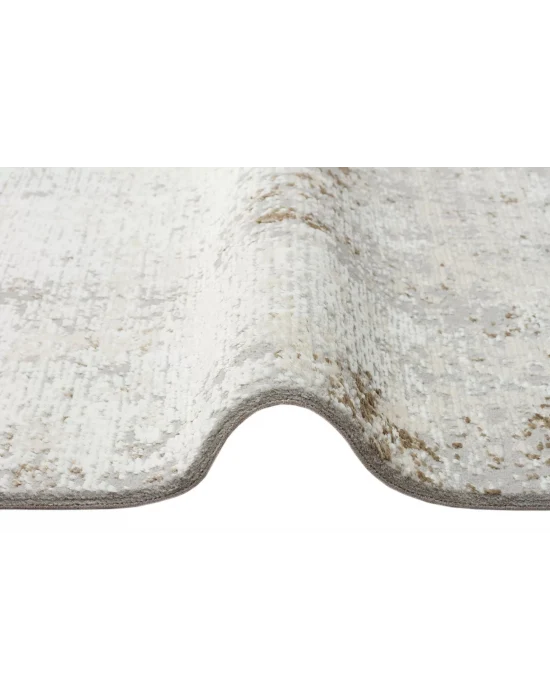 LAGOS HALI 0063 Hav Toz Vermez Eskitme Desenli Modern Makine Halısı