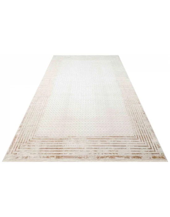 MAHAL HALI 0010 Art Deco Desenli Yüksek Kalite Sık Dokuma Salon Halısı