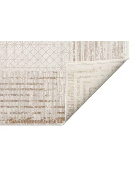 MAHAL HALI 0010 Art Deco Desenli Yüksek Kalite Sık Dokuma Salon Halısı