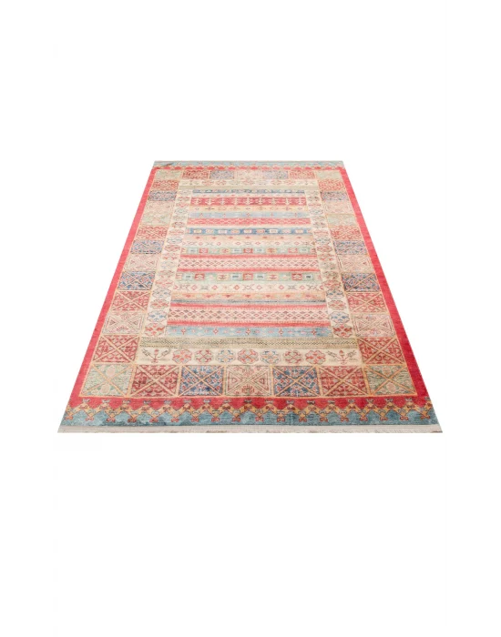 Antique ATK 04 Multy Yıkanabilir Modern Ve Etnik Desenli Kaymaz Tabanlı Makine Halısı