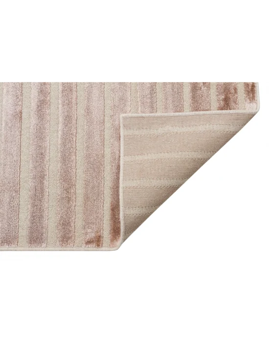 ZENITH DYED HALI 0040 Yüksek Alçak Dokulu Naturel Yün ve Viskon Modern Dokuma Halı