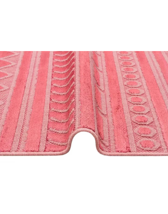 ZENITH DYED HALI 0099 Yüksek Alçak Dokulu Naturel Yün ve Viskon Modern Dokuma Halı