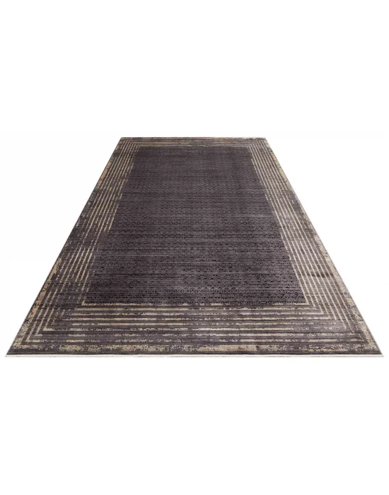 MAHAL HALI 0003 Art Deco Desenli Yüksek Kalite Sık Dokuma Salon Halısı