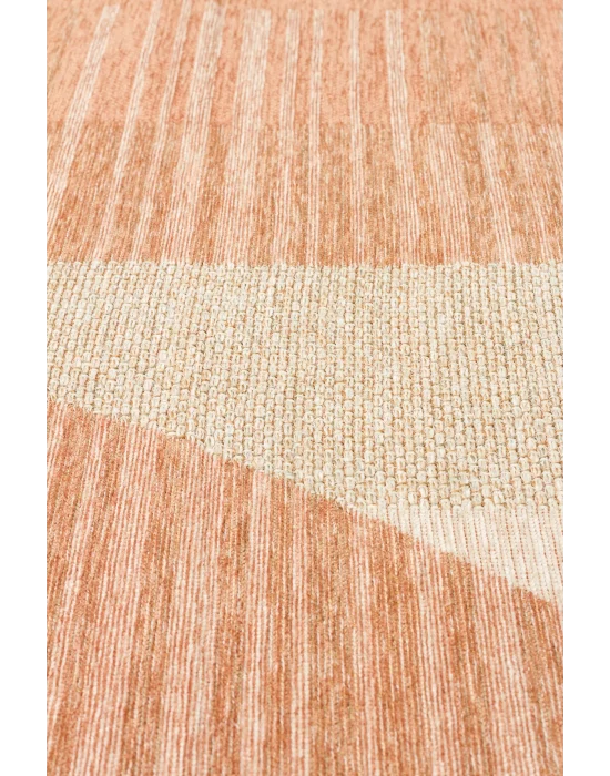 Brooklyn Brk 13 Natural Beıge 0187 Hasır Görünümlü Kaymaz Renkli Dokuma Modern Kilim