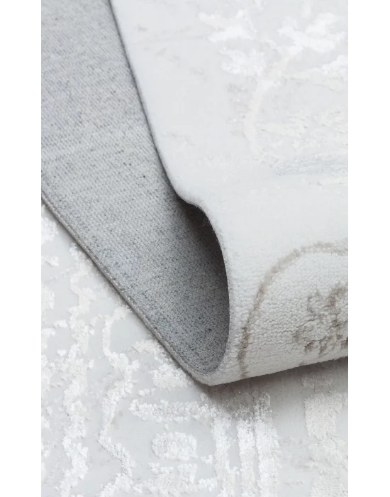 TORINO HALI 0017 Sık Dokuma Dökümlü Yere Oturan Hav Toz Vermez Yıkanabilir Kaymaz Tabanlı Modern Halı