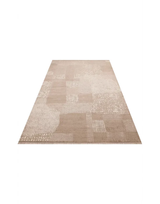 TORINO HALI 0031 Sık Dokuma Dökümlü Yere Oturan Hav Toz Vermez Yıkanabilir Kaymaz Tabanlı Modern Halı