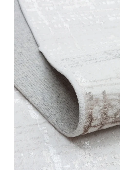 TORINO HALI 0060 Sık Dokuma Dökümlü Yere Oturan Hav Toz Vermez Yıkanabilir Kaymaz Tabanlı Modern Halı