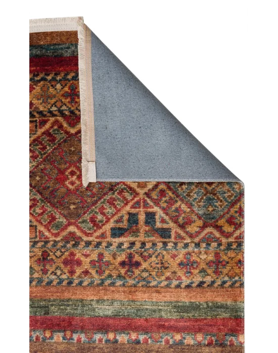 Antique ATK 05 Multy Yıkanabilir Modern Ve Etnik Desenli Kaymaz Tabanlı Makine Halısı