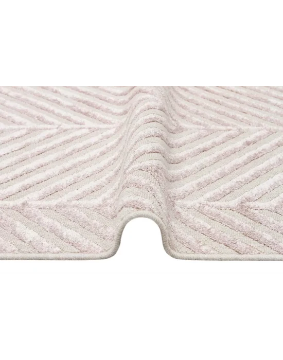 ZENITH DYED HALI 0069 Yüksek Alçak Dokulu Naturel Yün ve Viskon Modern Dokuma Halı