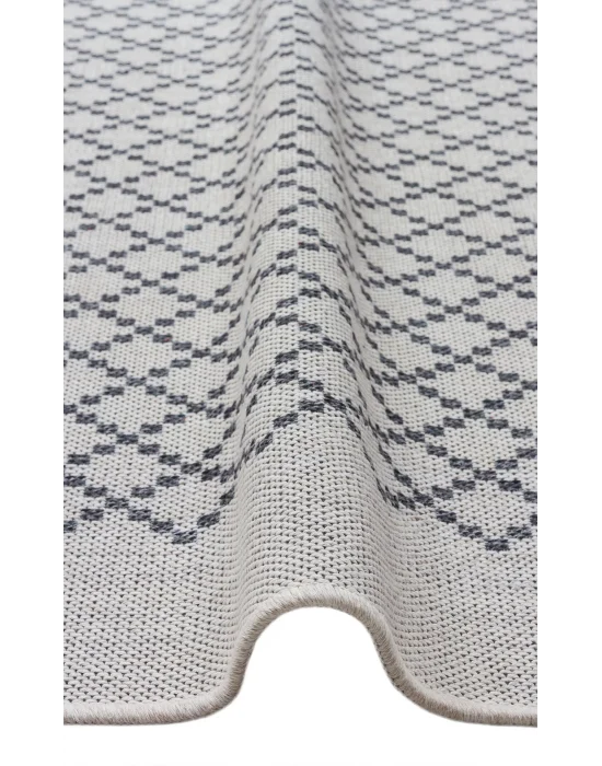 PANAMA KILIM 0002 Natural Yıkanabilir Kaymaz Tabanlı Tok Dokuma Kilim