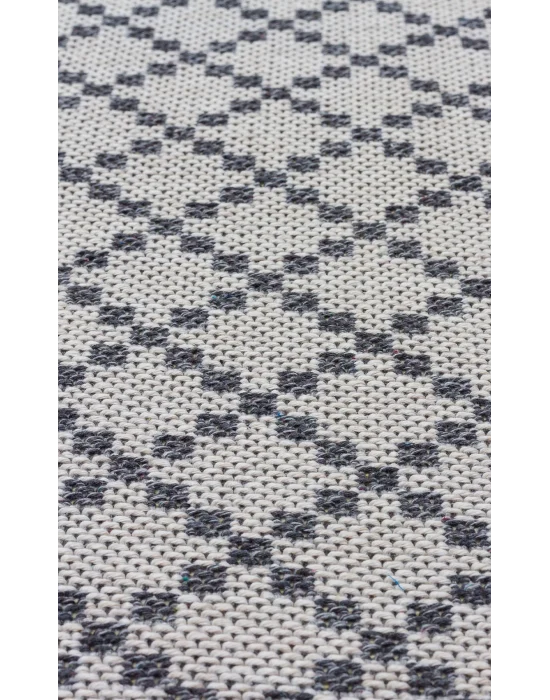 PANAMA KILIM 0002 Natural Yıkanabilir Kaymaz Tabanlı Tok Dokuma Kilim