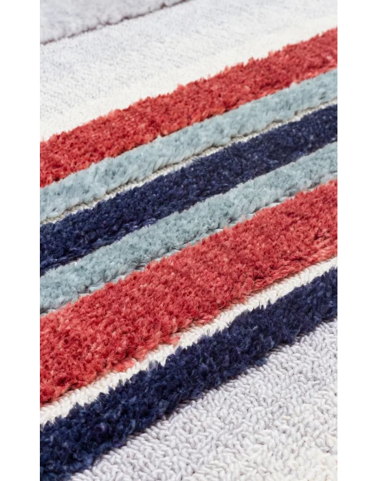 Terazzo 02 Multy Hav Toz Vermez Yumuşak Dokulu Etnik Örgü Desenlere Sahip Modern İskindinav Halı