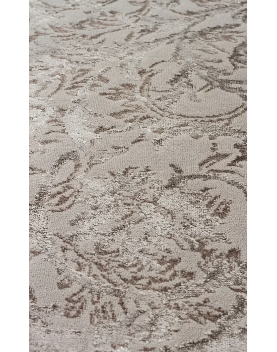 TORINO HALI 0012 Sık Dokuma Dökümlü Yere Oturan Hav Toz Vermez Yıkanabilir Kaymaz Tabanlı Modern Halı