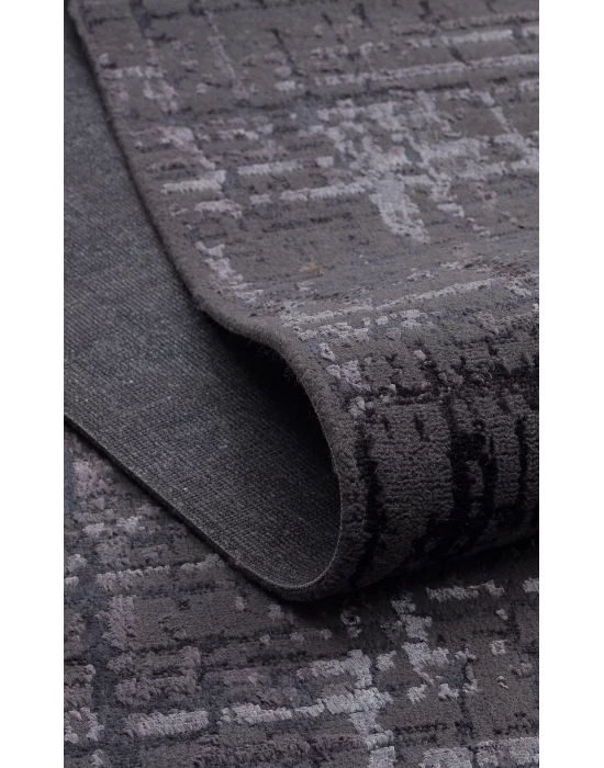 TORINO HALI 0029 Sık Dokuma Dökümlü Yere Oturan Hav Toz Vermez Yıkanabilir Kaymaz Tabanlı Modern Halı