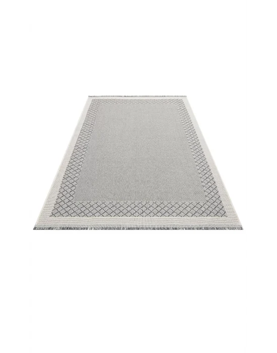 PANAMA KILIM 0007 Natural Yıkanabilir Kaymaz Tabanlı Tok Dokuma Kilim