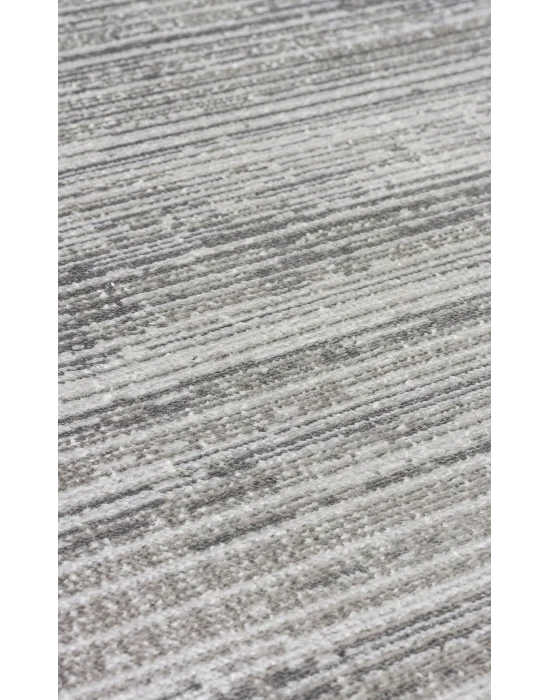 LISBON HALI 0112 Parlak Dokulu Modern Desenli Renkli Metalik Işıltılı Makine Halısı