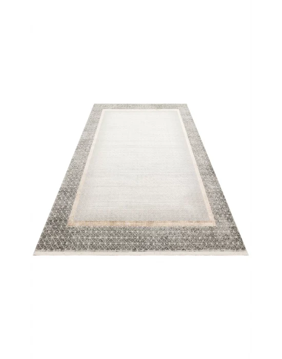 LISBON HALI 0059 Parlak Dokulu Modern Desenli Renkli Metalik Işıltılı Makine Halısı