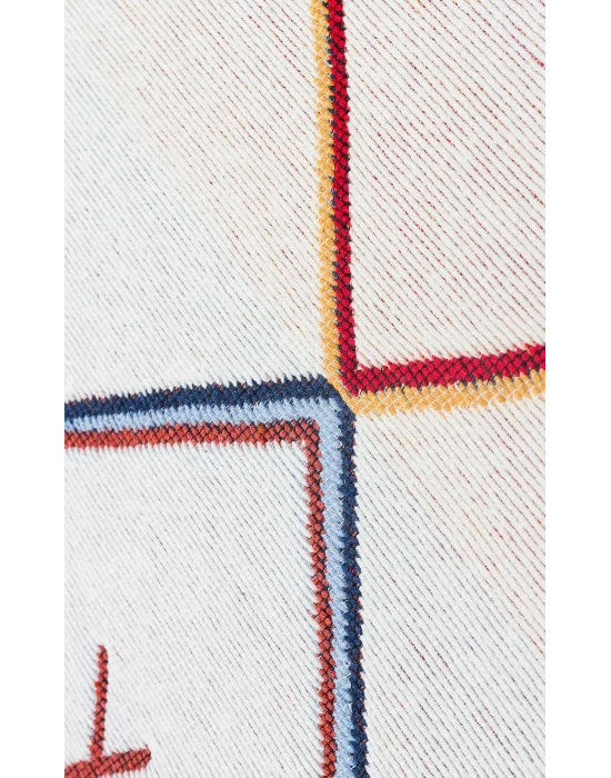 Arya Ar 21 Multy %100 Geri Dönüşümlü Pamuktan Çift Taraflı Yıkanabilir Modern Dekoratif Kilim