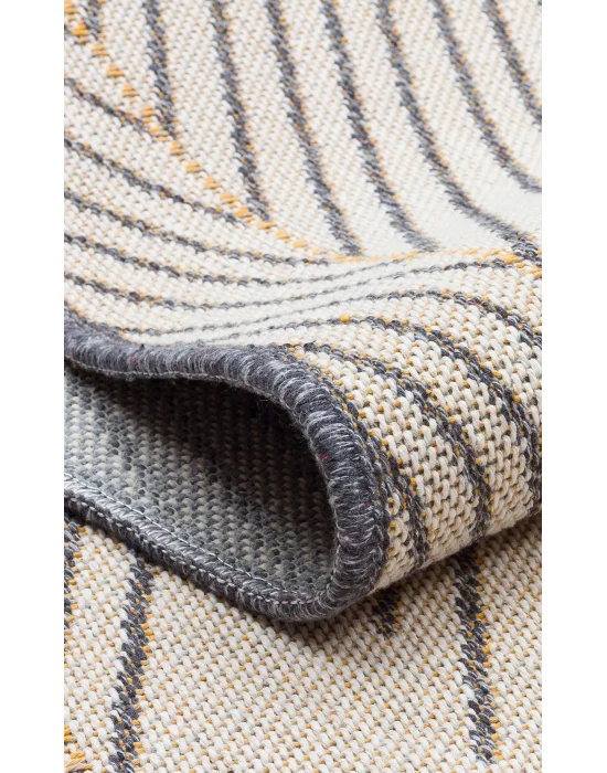 PANAMA KILIM 0029 Natural Yıkanabilir Kaymaz Tabanlı Tok Dokuma Kilim