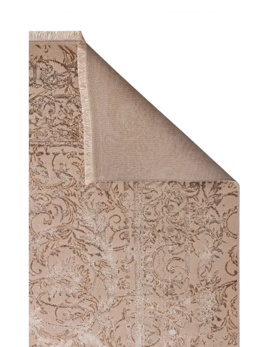 TORINO HALI 0007 Sık Dokuma Dökümlü Yere Oturan Hav Toz Vermez Yıkanabilir Kaymaz Tabanlı Modern Halı