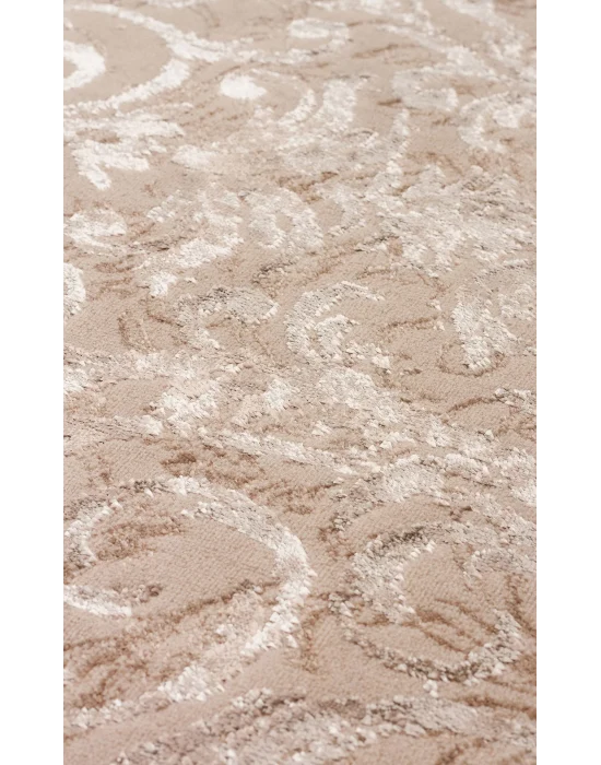 TORINO HALI 0007 Sık Dokuma Dökümlü Yere Oturan Hav Toz Vermez Yıkanabilir Kaymaz Tabanlı Modern Halı