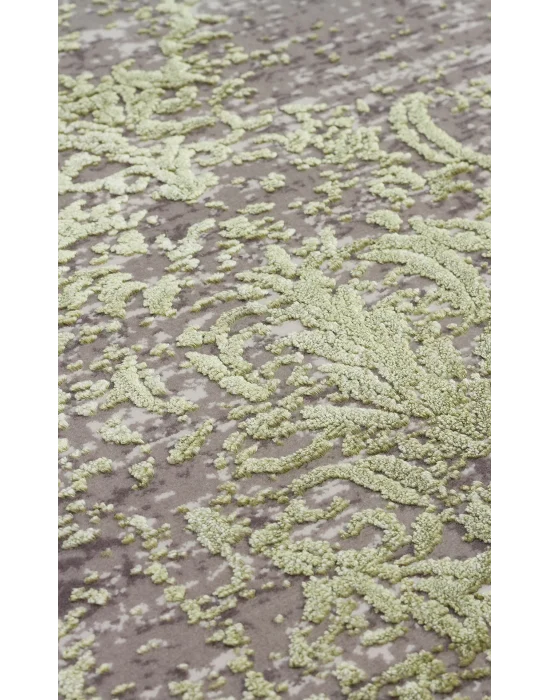 FRESCO HALI 0723 Yüksek Alçak Dokulu Özel Işıltılı Yüksek Kaliteli Sık Dokuma Modern Salon Halısı