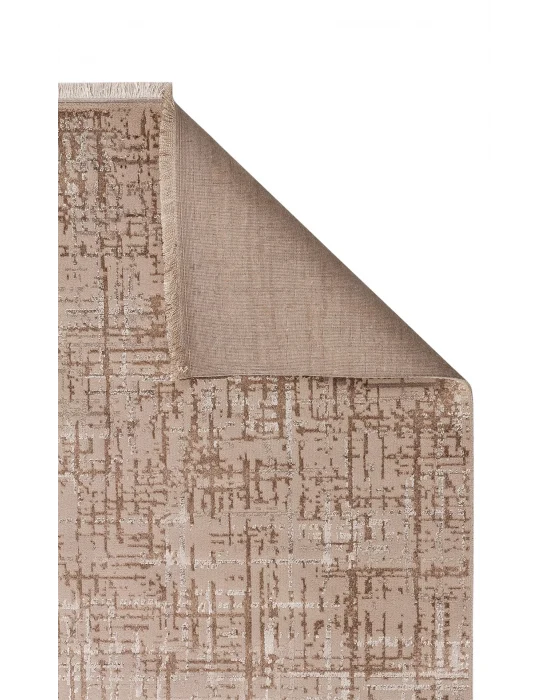 TORINO HALI 0048 Sık Dokuma Dökümlü Yere Oturan Hav Toz Vermez Yıkanabilir Kaymaz Tabanlı Modern Halı