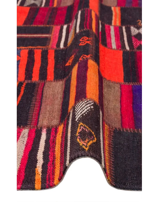 Ruby RB 14 Black Terra Yıkanabilir Kolay Kullanımlı Modern ve Geleneksel Desenlere Sahip Renkli Kilim