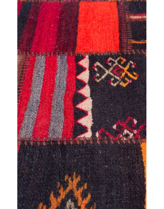 Ruby RB 14 Black Terra Yıkanabilir Kolay Kullanımlı Modern ve Geleneksel Desenlere Sahip Renkli Kilim