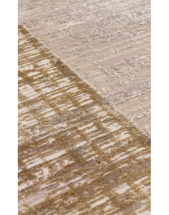 FRESCO DYED HALI 0118 Overdyed Yüksek Alçak Dokulu Özel Işıltılı Yüksek Kaliteli Sık Dokuma Modern Salon Halısı