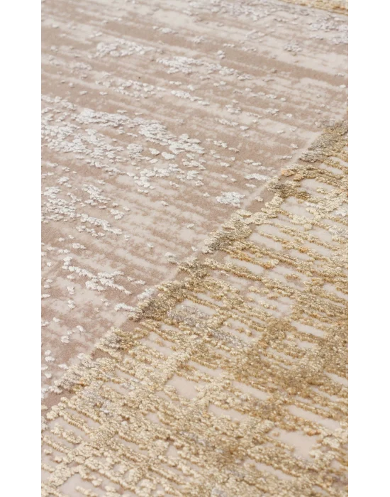 FRESCO DYED HALI 0118 Overdyed Yüksek Alçak Dokulu Özel Işıltılı Yüksek Kaliteli Sık Dokuma Modern Salon Halısı