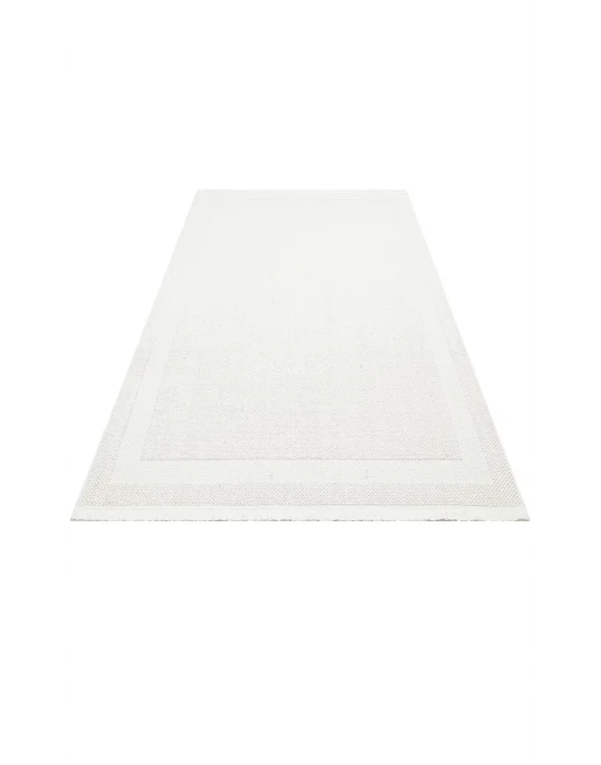 Cozy CZY 05 Cream Hav Toz Vermez Modern Örgü Dokuma Makine Halısı