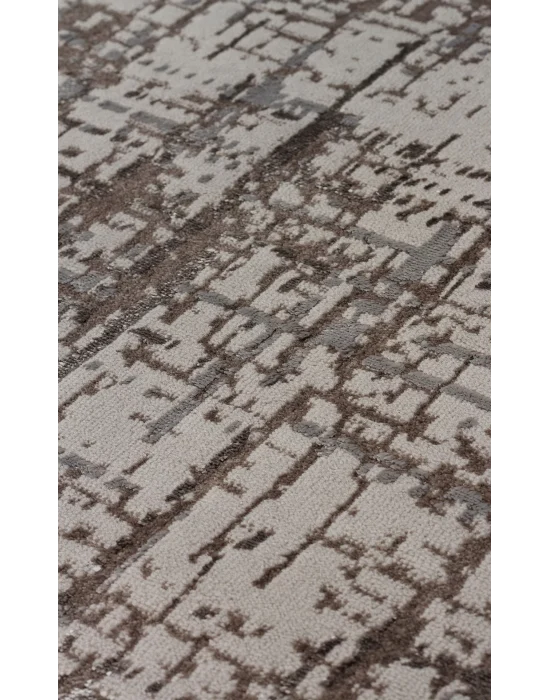 TORINO HALI 0054 Sık Dokuma Dökümlü Yere Oturan Hav Toz Vermez Yıkanabilir Kaymaz Tabanlı Modern Halı