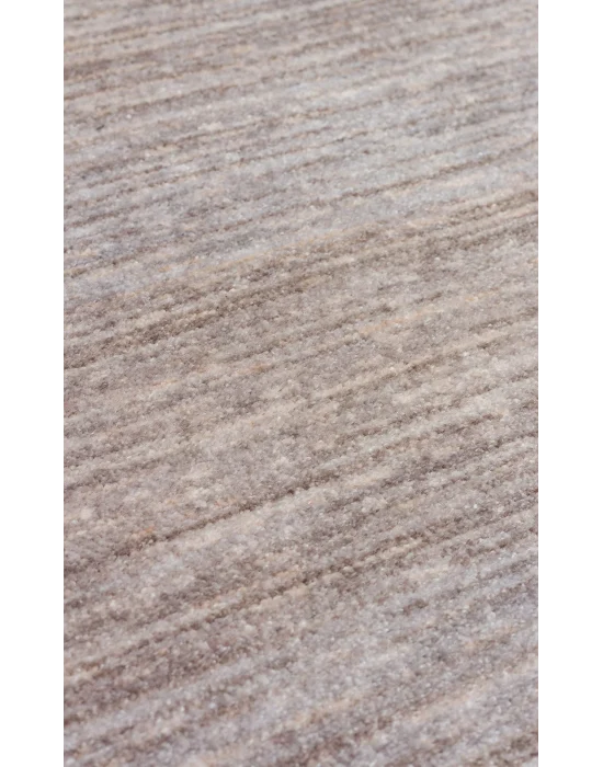 PIETRA HALI 0066 Sıcak Renk Tonlu Etnik Desenli Yumuşak Dokulu Makine Halısı