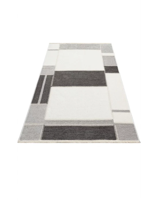NOA KILIM 0317 Hav Toz Vermez Yıkanabilir Çift Taraflı İnce Modern İskandinav Kilim