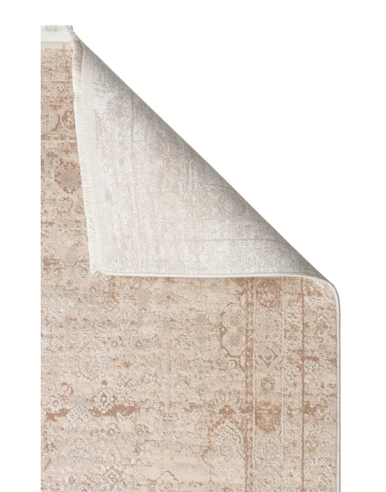 FRESCO HALI 0739 Yüksek Alçak Dokulu Özel Işıltılı Yüksek Kaliteli Sık Dokuma Modern Salon Halısı