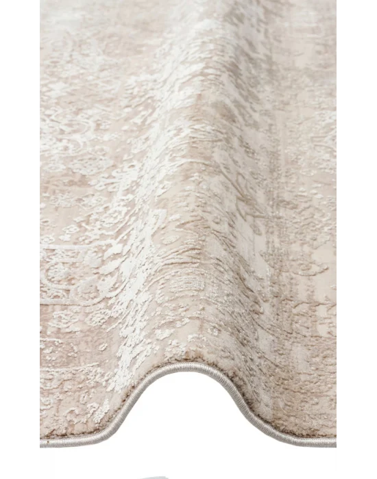 FRESCO HALI 0739 Yüksek Alçak Dokulu Özel Işıltılı Yüksek Kaliteli Sık Dokuma Modern Salon Halısı