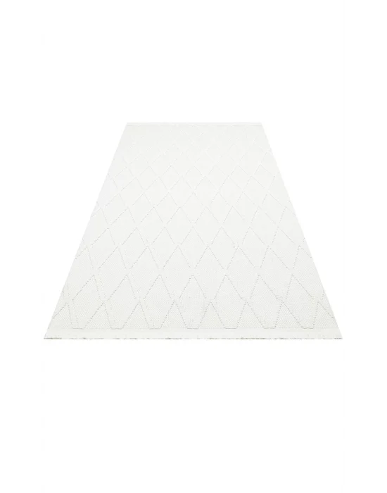 Cozy CZY 04 Cream Hav Toz Vermez Modern Örgü Dokuma Makine Halısı