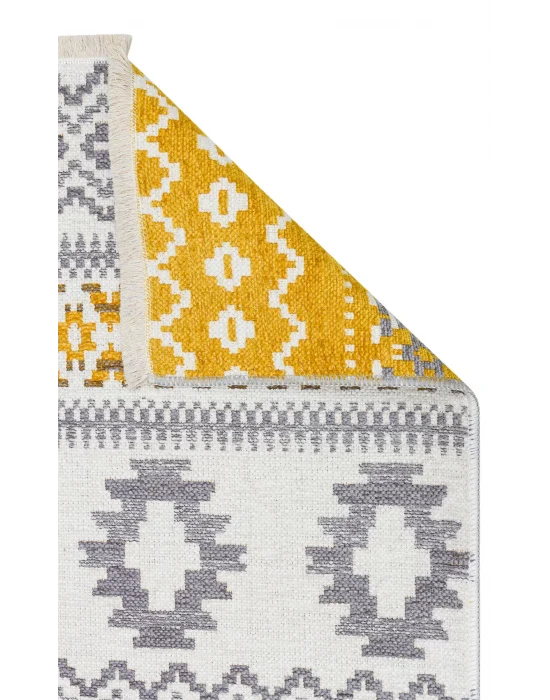 NOA KILIM 0321 Hav Toz Vermez Yıkanabilir Çift Taraflı İnce Modern İskandinav Kilim