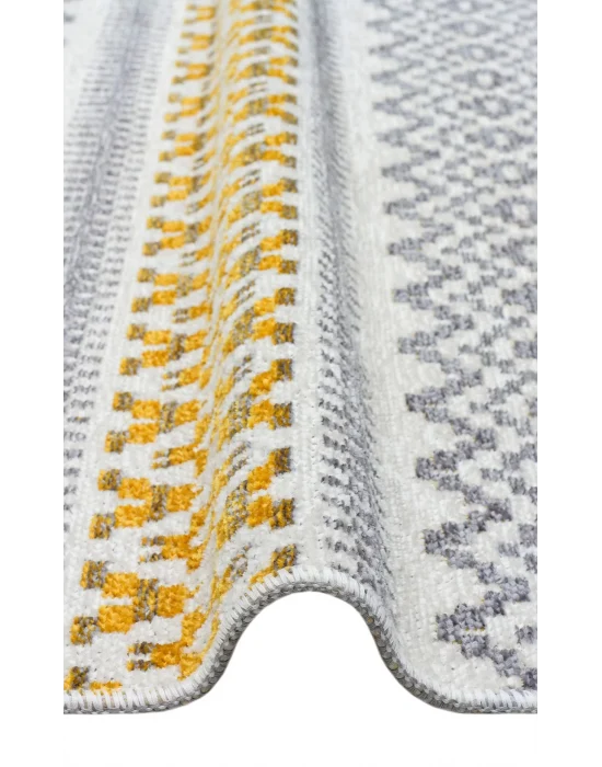 NOA KILIM 0321 Hav Toz Vermez Yıkanabilir Çift Taraflı İnce Modern İskandinav Kilim